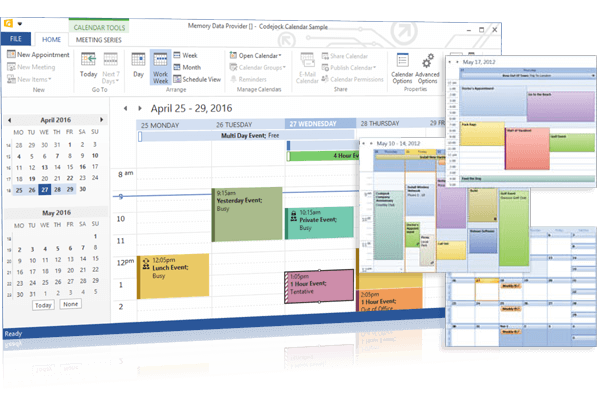 Codejock Calendar
