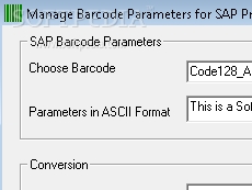 Barcode DLL for SAP R3