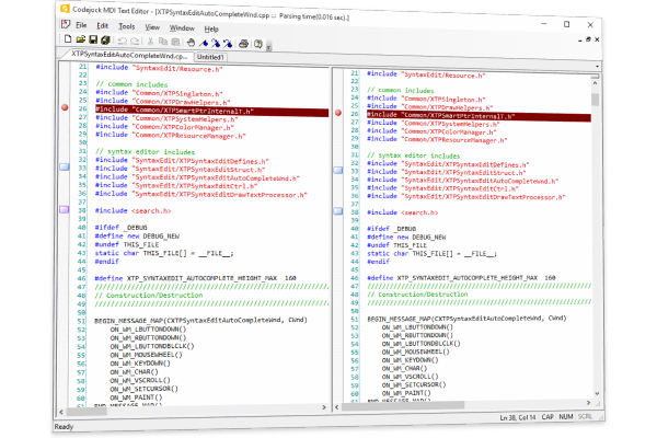 Codejock Syntax Edit