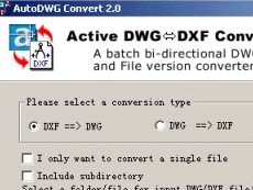 DWG DXF Converter