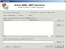 DWG to DWF Converter