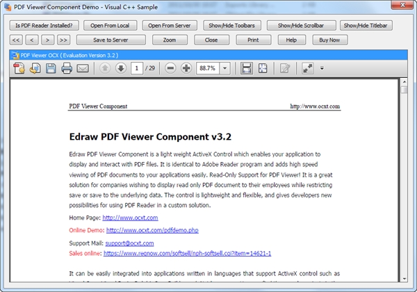 Edraw PDF Viewer Component
