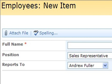 Parent Selector Column