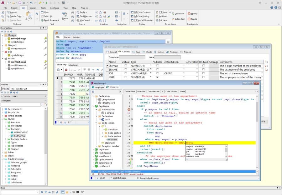 PLSQL Developer