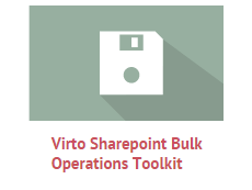 Virto Sharepoint Bulk Operations Toolkit
