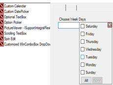 Xceed Editors for WinForms