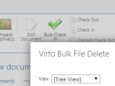 SharePoint Bulk File Delete Web Part